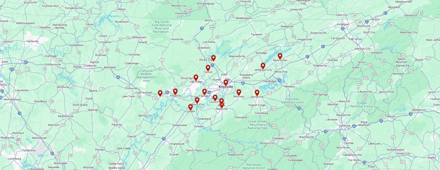 Christmas Lights Knoxville Christmas Light Installation service area